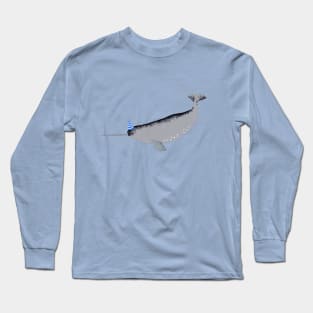 Cute Narwhal Long Sleeve T-Shirt